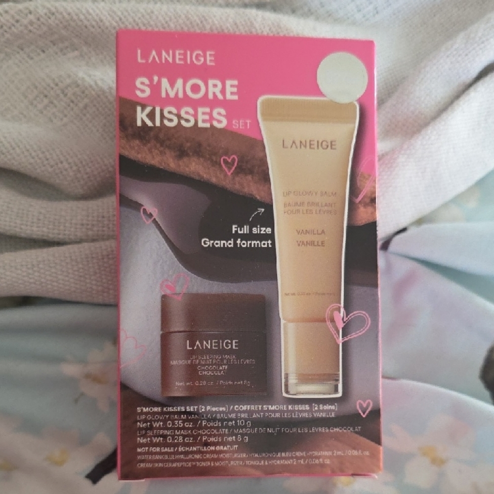 LANEIGE S'More Kisses Lip Care Gift Set NIB